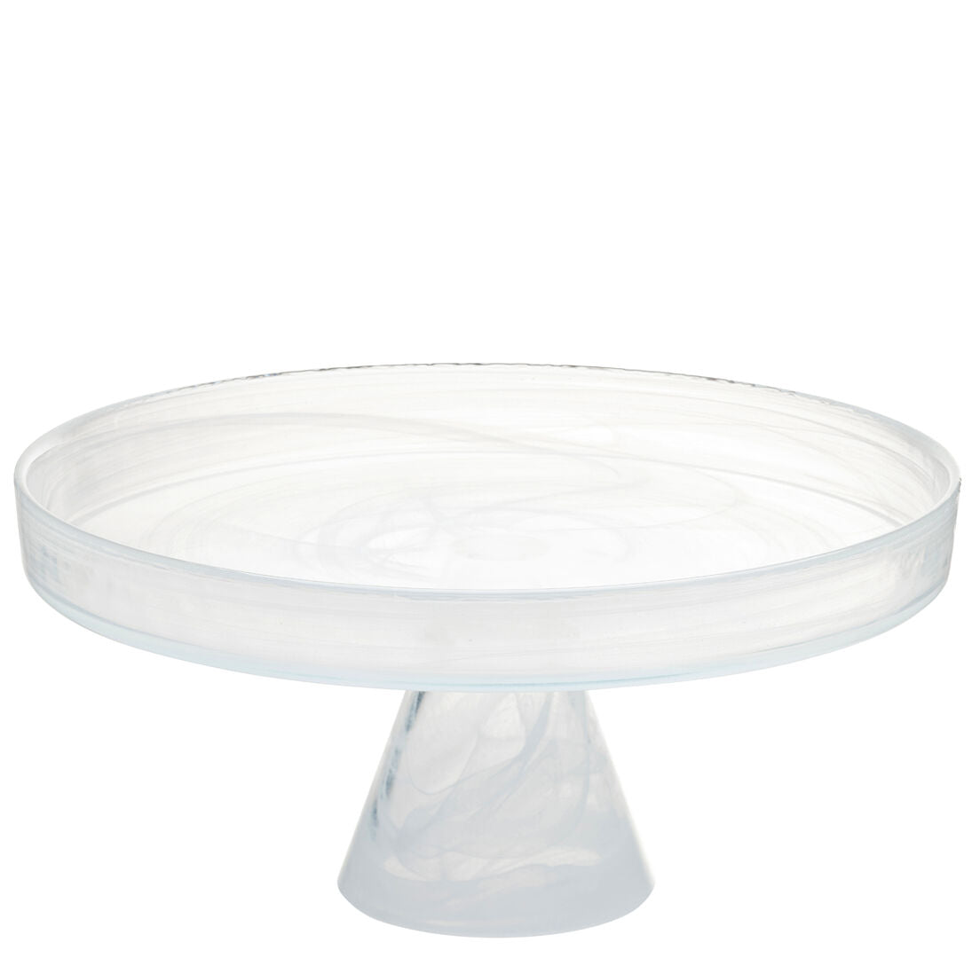 Asos White Footed Plate 11" (28cm) x 5.25" (13cm)