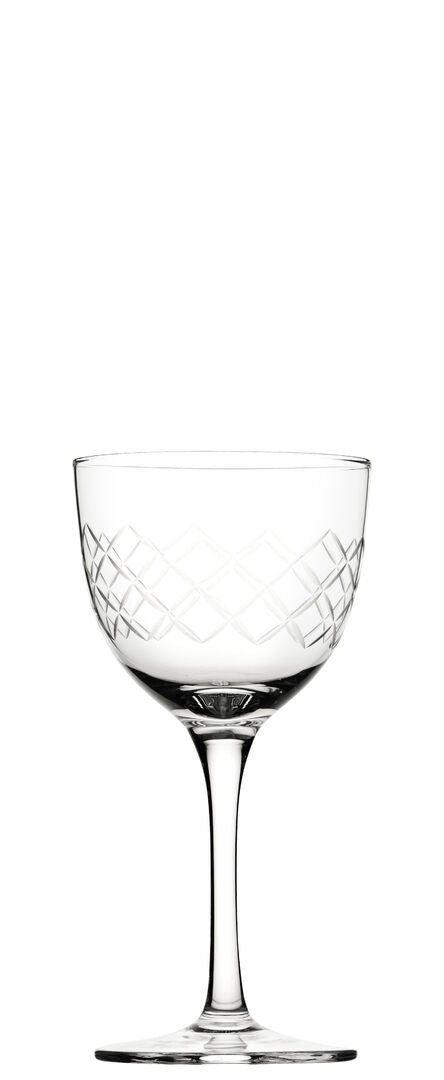 Raffles Diamond Nick and Nora 6oz (17cl)