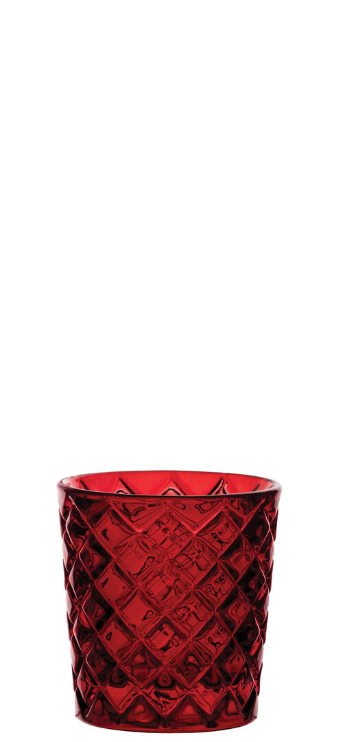 Criss Cross Red Nightlight Holder