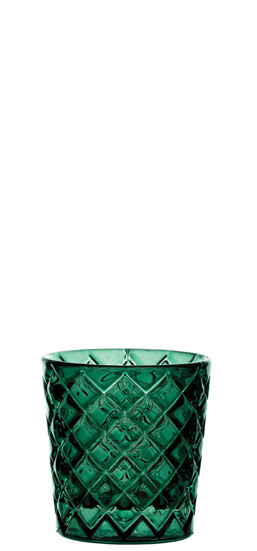 Criss Cross Green Nightlight Holder