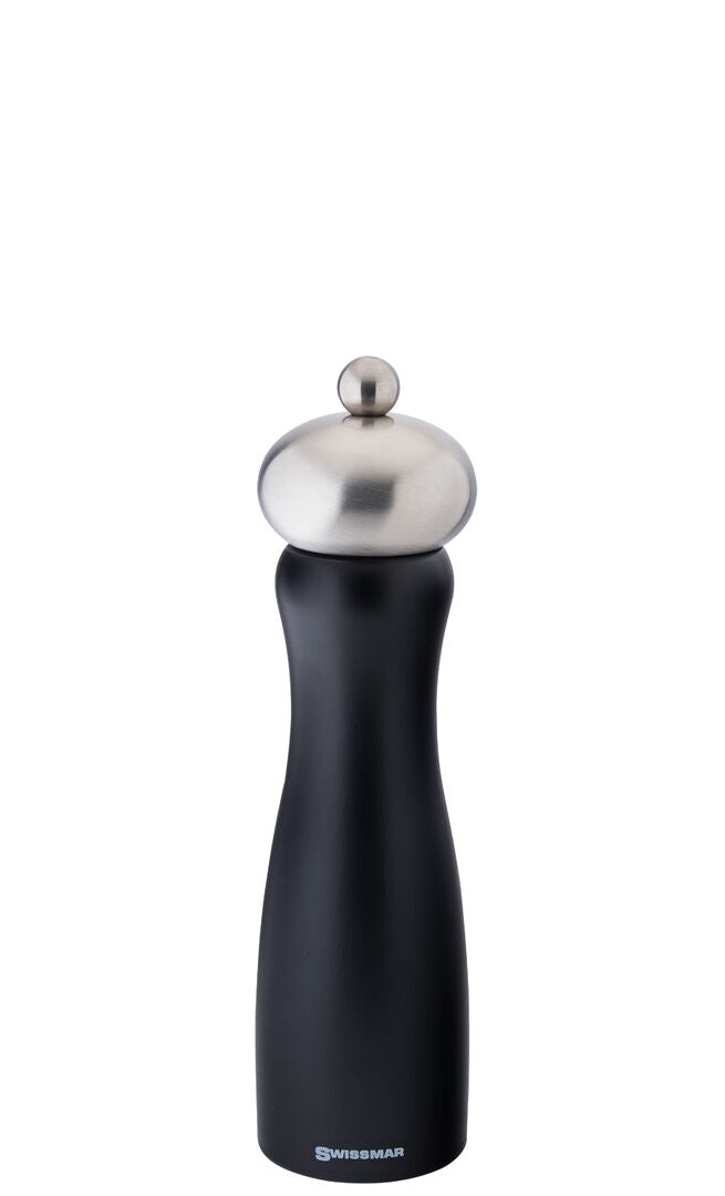 Belle Black Matte Pepper Mill 8" (20cm)