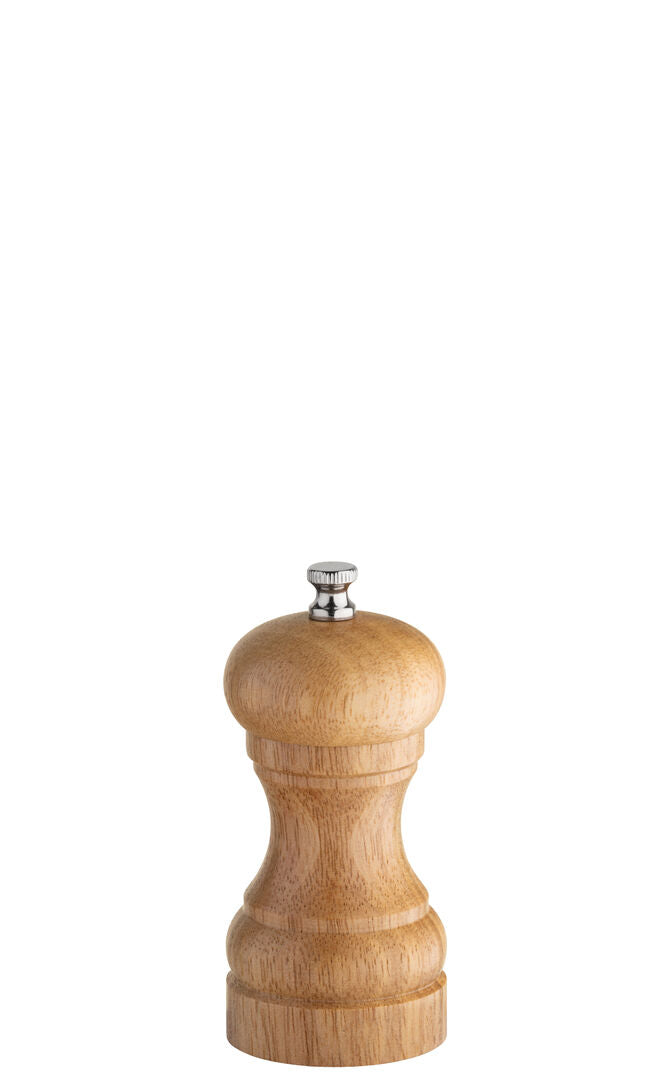 Light Wood Salt/Pepper Grinder 4" (10cm)